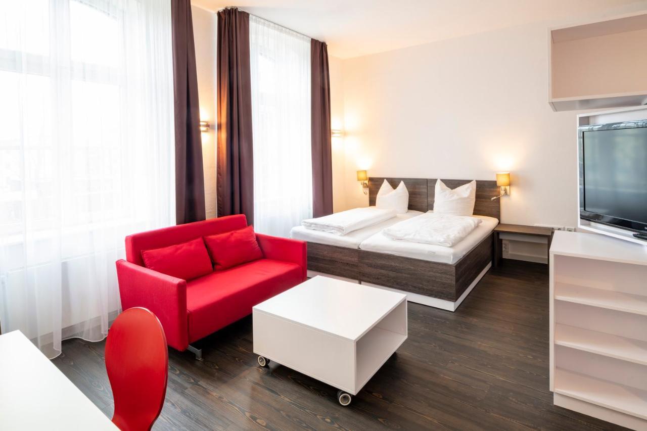 Boardinghaus Weinberg Campus Aparthotel Halle  Eksteriør bilde