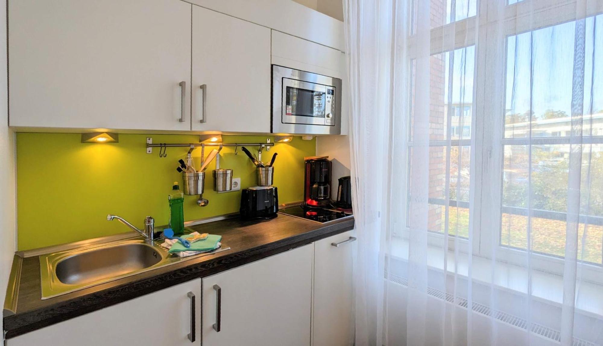 Boardinghaus Weinberg Campus Aparthotel Halle  Rom bilde
