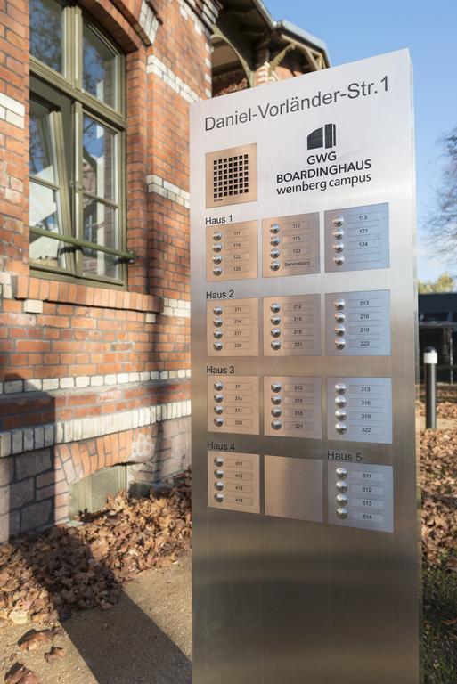 Boardinghaus Weinberg Campus Aparthotel Halle  Eksteriør bilde